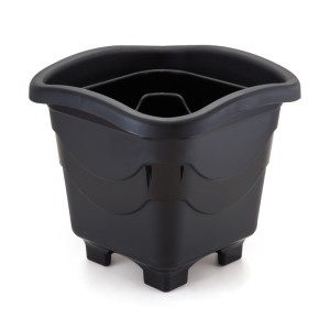 IN395-VASO QUAD EXTRA GD PRETO - INJEPLASTEC