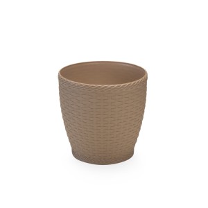 IN507-VASO RATTAN RED P PALHA 4,6LTS - INJEPLASTEC
