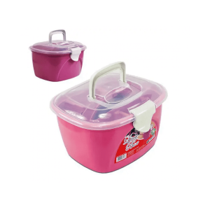 25335-MALETA LADY BOX ROSA 3204- ARQPLAST