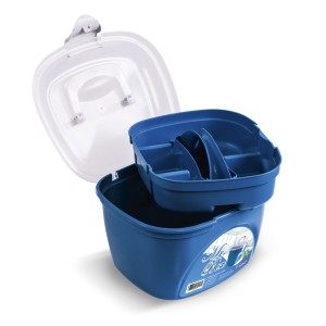 25336-MALETA LADY BOX AZUL- ARQPLAST