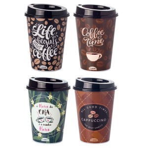 PLAS8989-COPO C/ TAMPA BICO 320ML-PLASUTIL