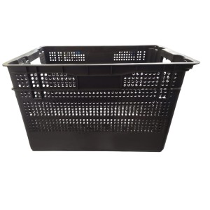 IN815-CAIXA MULTIUSO TELADA 60 LTS BLACK-INJEPLASTEC