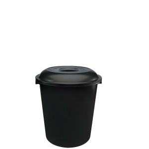 1520PLA-CESTO FECH 53LTS PRETO -PLASNEW