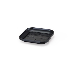 IN544-PRATO DE VASO QUADR PQ PRETO - INJEPLASTEC