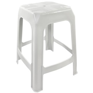 BBR-BANQUETA SIMPLES BRANCA - ARQPLAST