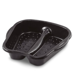 25309-BACIA PEDICURE PRETA- ARQPLAST