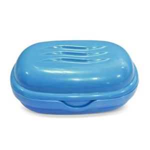 25682-SABONETEIRA PLAST AZUL- ARQPLAST
