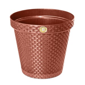 25821-VASO RED RATTAN TERRA 10LTS- ARQPLAST