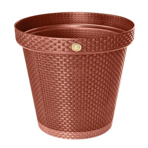 25825-VASO RED RATTAN TERRA 36LTS- ARQPLAST