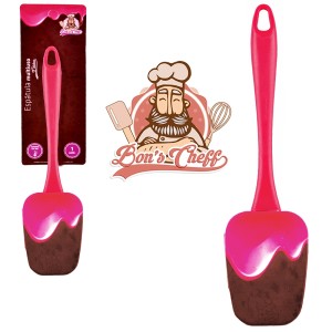 4286--ESPATULA MULTIUSO SILICONE MORANGO-CP