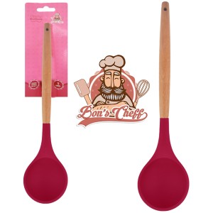 5099-CONCHA SILICONE VINHO 31CM CB MADEIRA-CP
