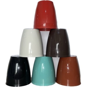 IN973-VASO RED 100MM COLOR- INJEPLASTEC