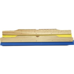 ***U402-RODO DUPLO MADEIRA 40CM