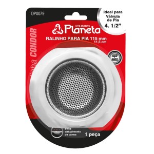 DP0079-RALO DE PIA INOX 11,5CM BORDA LARGA-PLAN