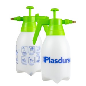 470365-PULVERIZADOR DE PRESSÃO 1,5LTS PEAD BRANCO-PLASDURAN