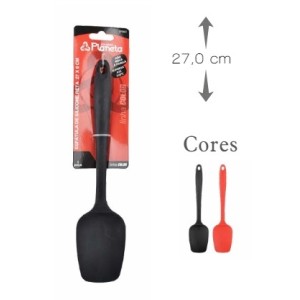 DP0651-ESPATULA  DE SILICONE 27CM -PLAN