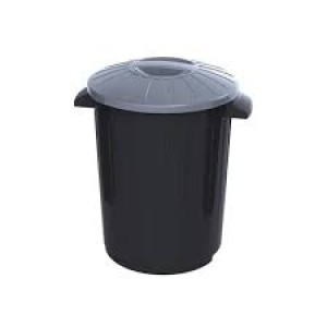 UNI0333-CESTO FECHADO  60LTS PRETO-UNINJET