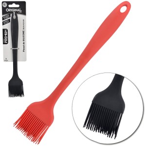SL0618-PINCEL DE SILICONE VERMELHO- CP