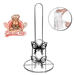 BC23327-PORTA PAPEL TOALHA ARAMADO- CP