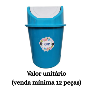#ATACADO-VALOR UNITÁRIO P/12 PÇS-LIX. BASCULANTE REF 13 AZUL-CVL