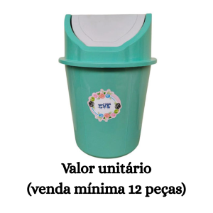#ATACADO-VALOR UNITÁRIO P/12 PÇS-LIX. BASCULANTE REF 13 VERDE-CVL