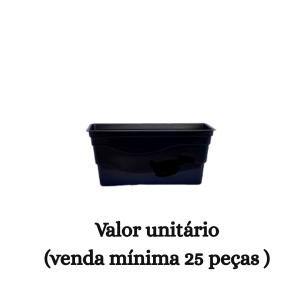 #ATACADO-VALOR UNITÁRIO P/25 PÇS-FLOREIRA P PRETA 1,8-CVL