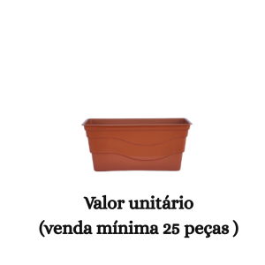 #ATACADO-VALOR UNITÁRIO P/25 PÇS-FLOREIRA P TELHA 1,8-CVL