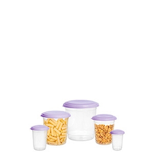 P216-CJ POTE MANTIMENTO RED C/ 05 PÇS TRANSP-PLASNEW