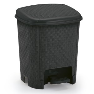 LR1992-LIXEIRA RATTAN 6LTS PRETA-MONTE LIBANO