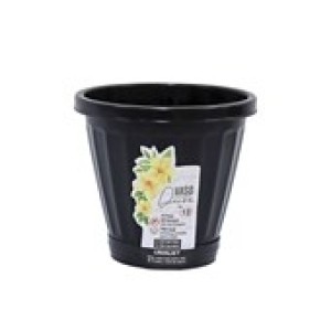 UNI0803-VASO PRETO N13 C/ PRATO-UNINJET